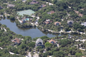 Ariel view of Safety Harbor Club Upper Captiva, FL